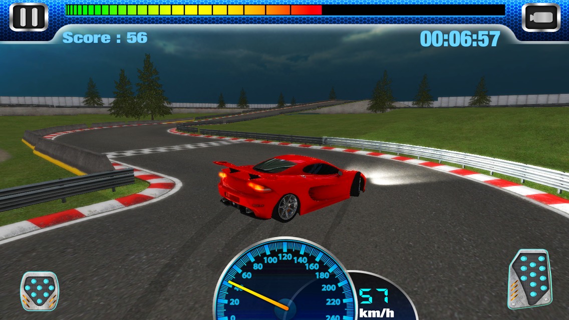 3D Night Track Racer截图4