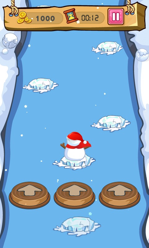 Snowman Jump - Christmas Games截图1