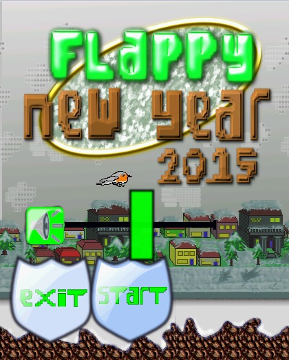 Flappy New Year 2015!截图1