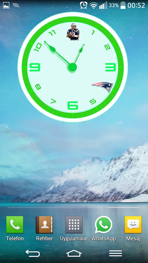 Patriots Clock Widgets截图3