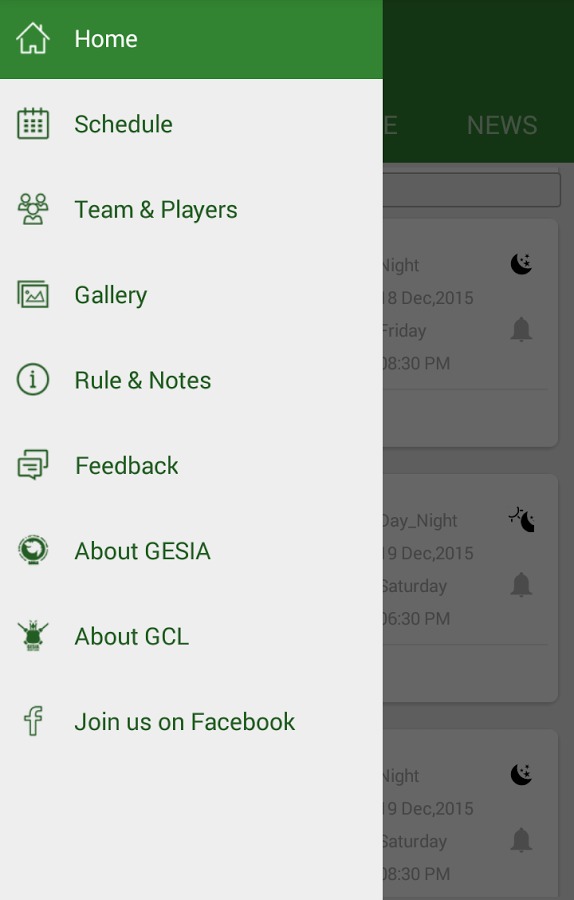 GESIA Cricket League截图2