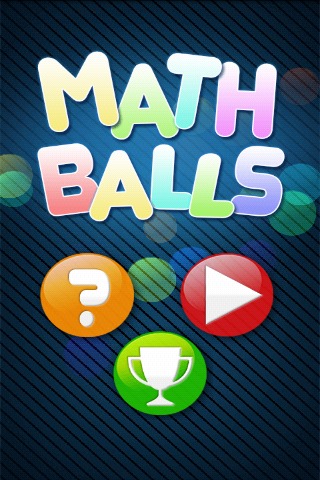 Math Balls. Number game截图1