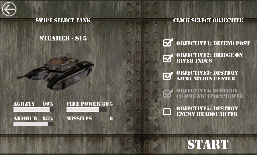 Battle of Tanks 3D War Game截图2