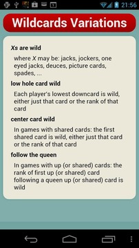 Poker Rules Quikies截图