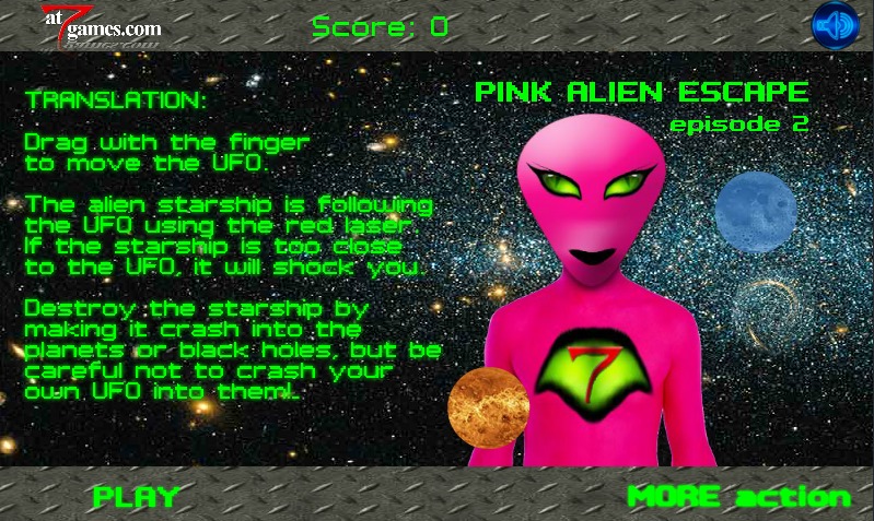 Pink Alien ESCAPE截图1