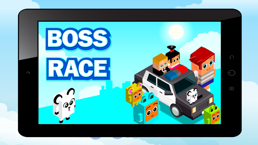 Boss Baby Blocky Race截图1