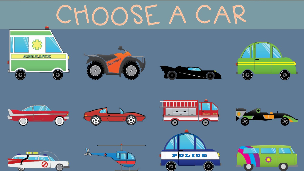 Kids Car Driving & Puzzles截图2