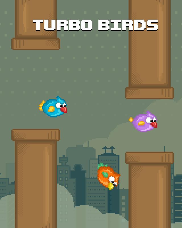 Turbo Birds: Fun Race截图1