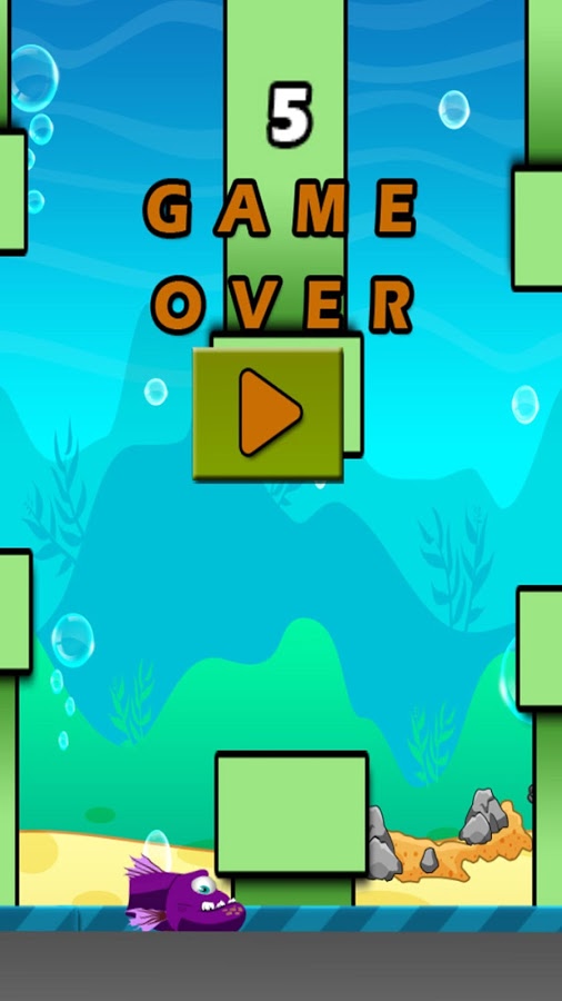 Flappy Angry Fish截图5