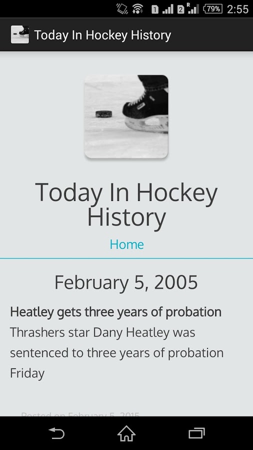 Today In Hockey History截图2