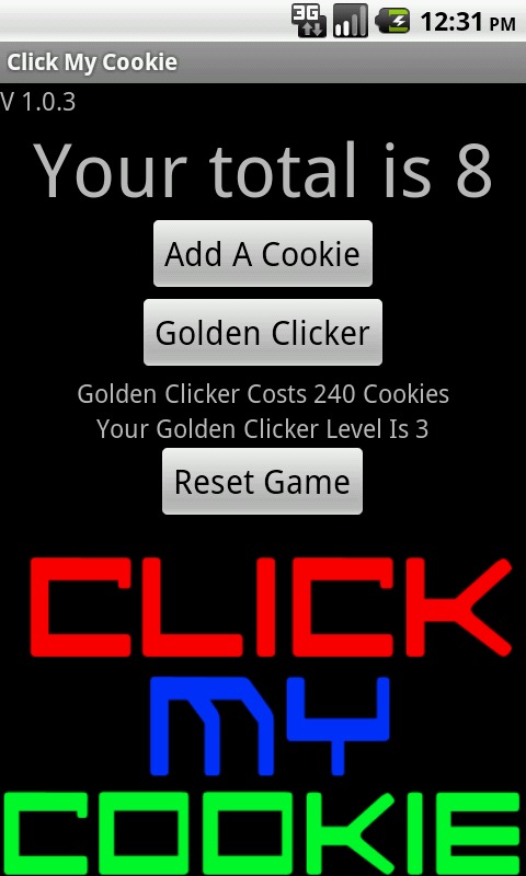 Click My Cookie截图1