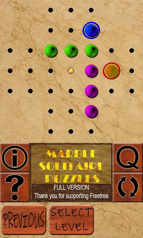 Marble Solitaire Puzzles截图2