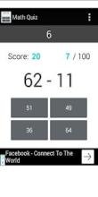 Math Quiz - fun game with Mathematics截图3