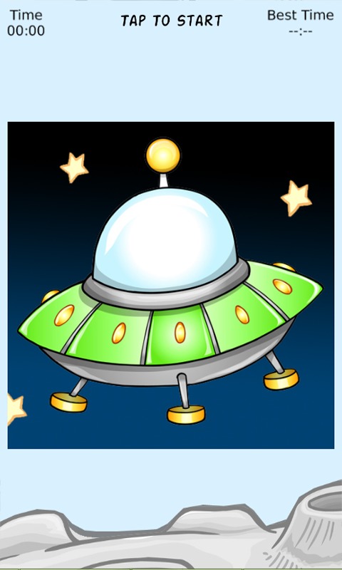 Astronaut Fun Sliding Puzzle截图4