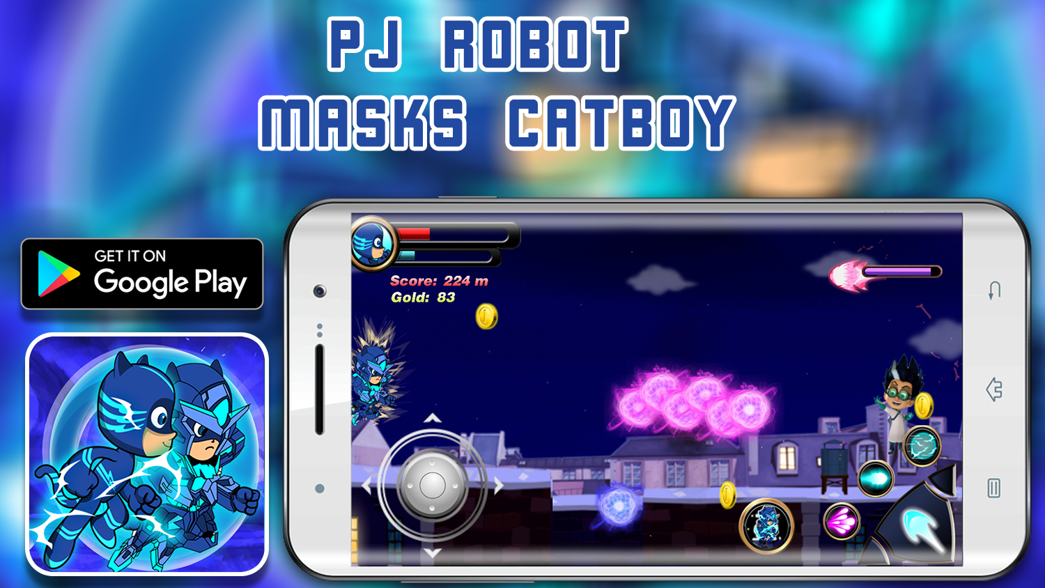 Pj Robot Masks Catboy截图3