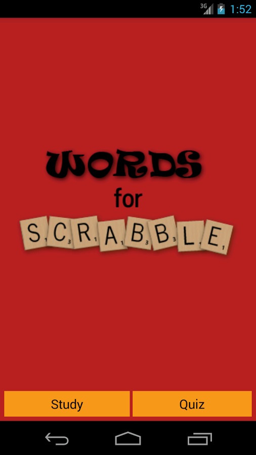 Words for Scrabble截图1