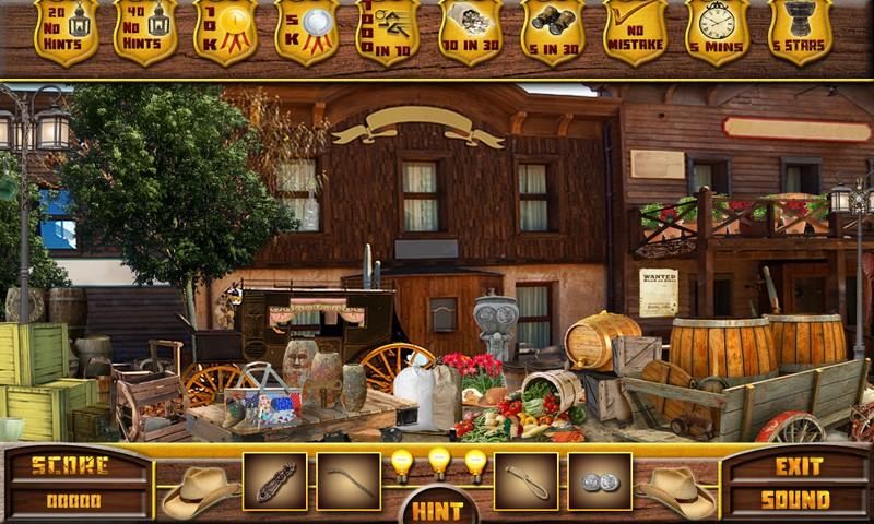 Far West - Free Hidden Objects截图1