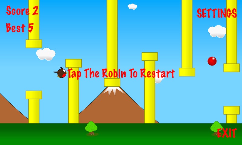 Simple Flappy Robin截图1