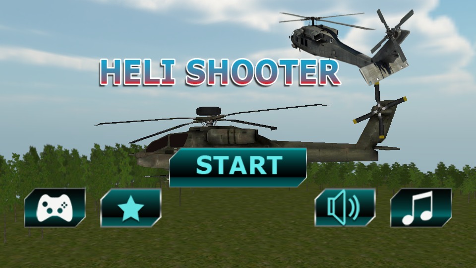 Heli shooter: air Attack FPS截图1