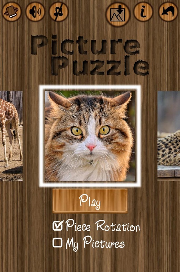 Picture Puzzle (Free Rotation)截图2