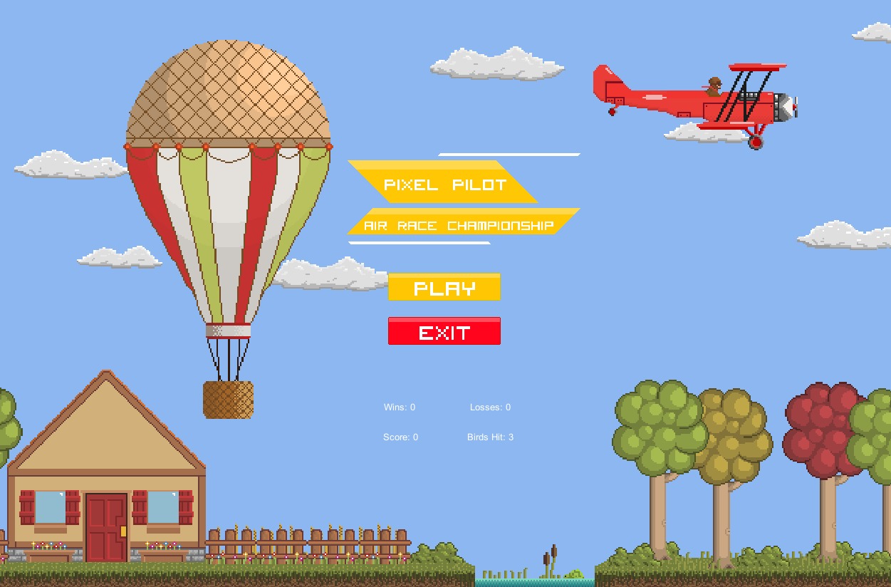 Pixel Pilot Air Race截图4