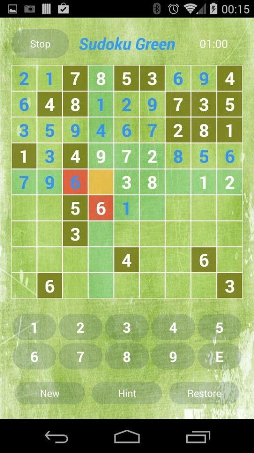 Sudoku Green截图3