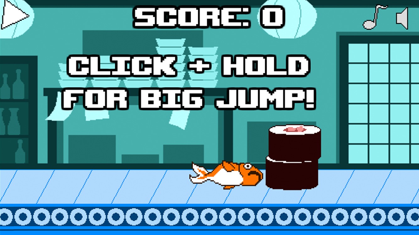 Slippy Fish - Jumping Game截图2