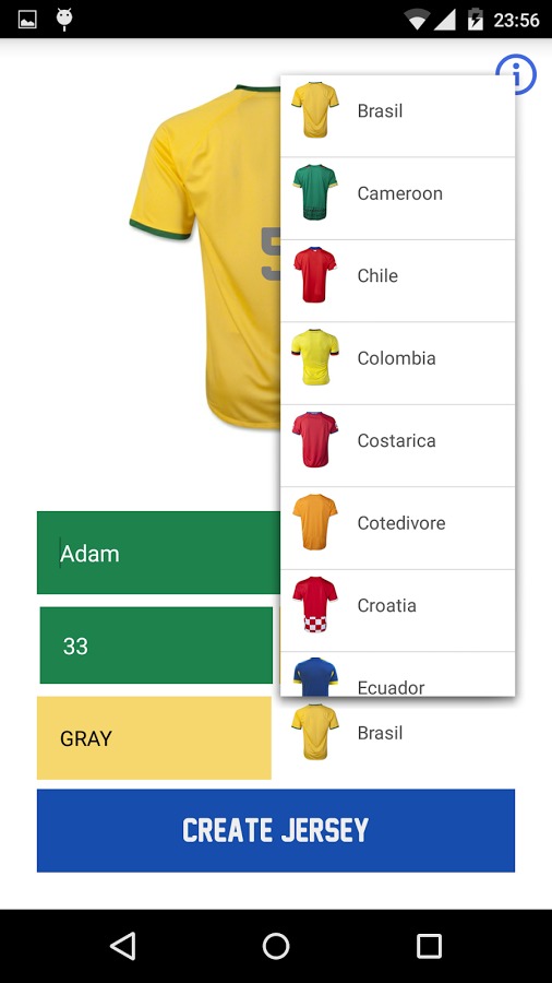 National Teams Jersey截图2