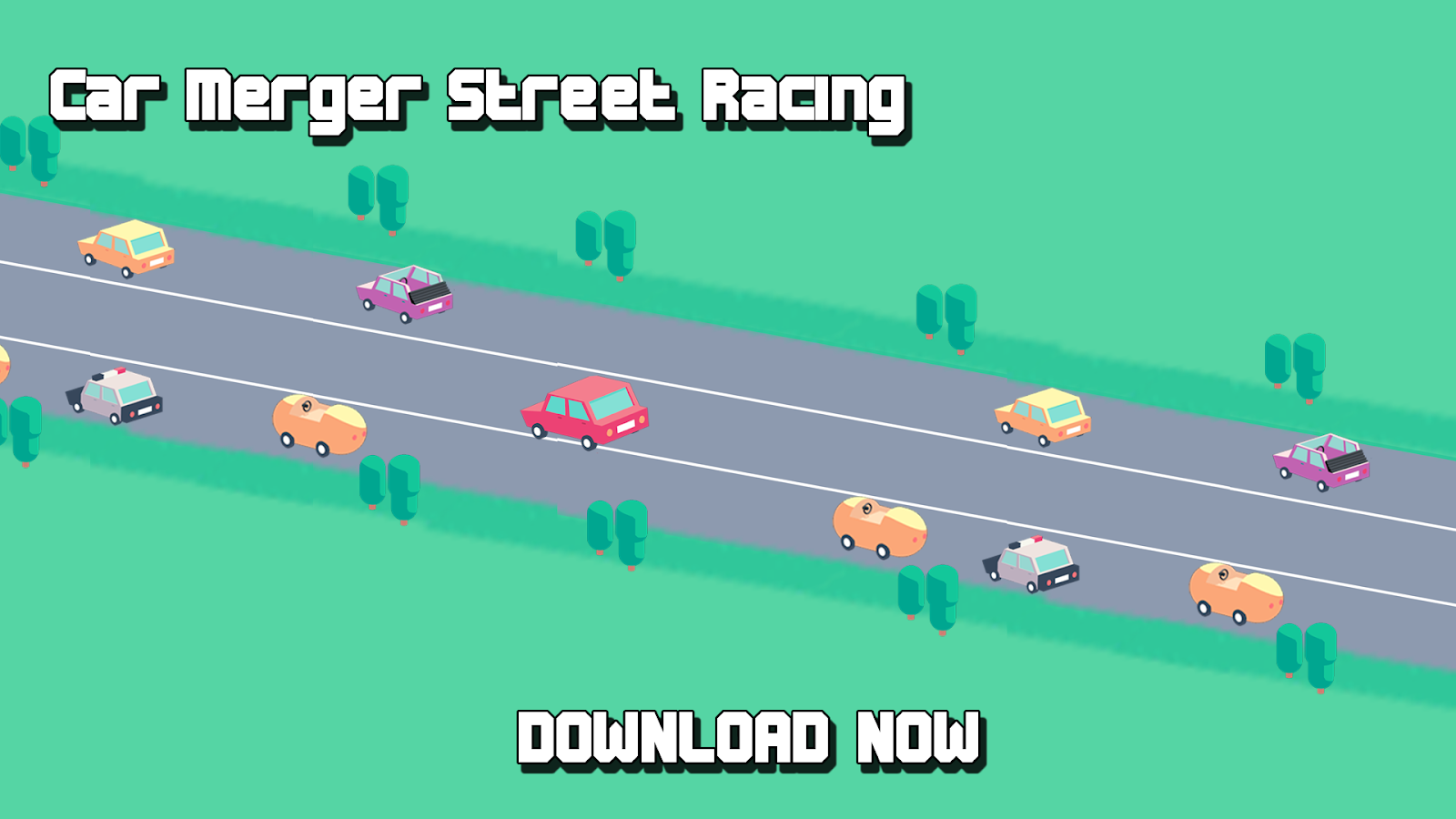 Car Merger Street Race截图2