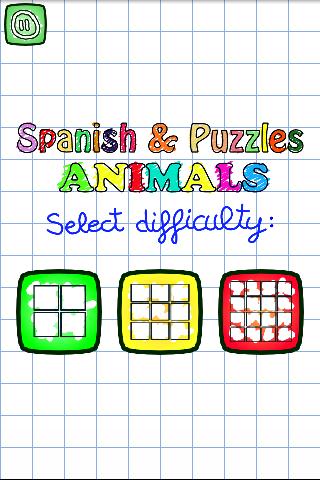 Spanish & Puzzles: Animals截图5