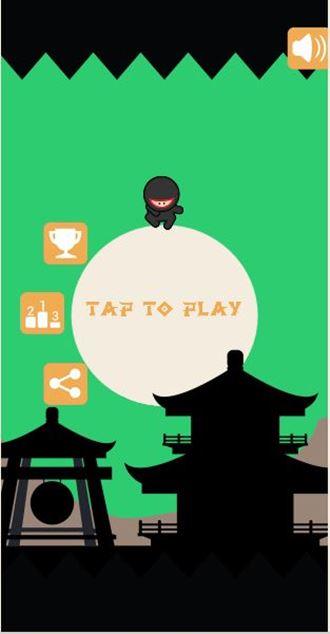 Ninja Spike Jump - Bouncy Game截图1