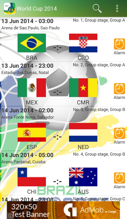 World Football Cup 2014截图1