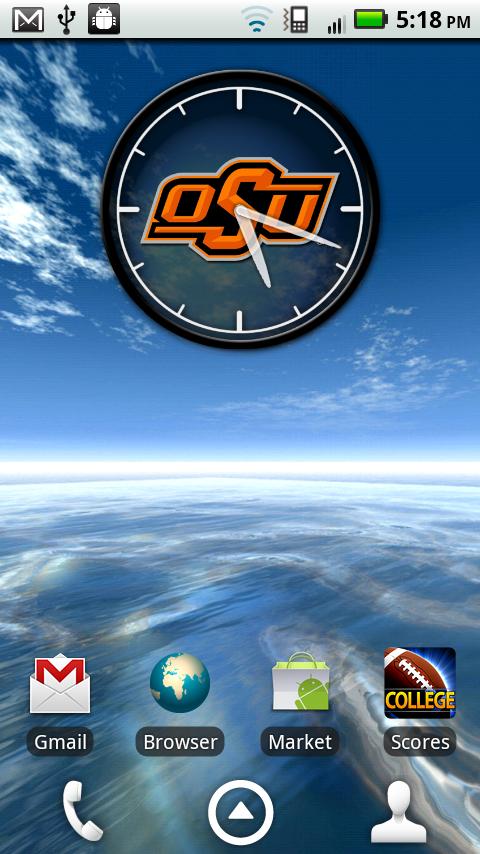 Oklahoma State Live Clock截图4