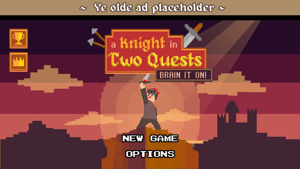 Knight In 2 Quests Brain It On截图1