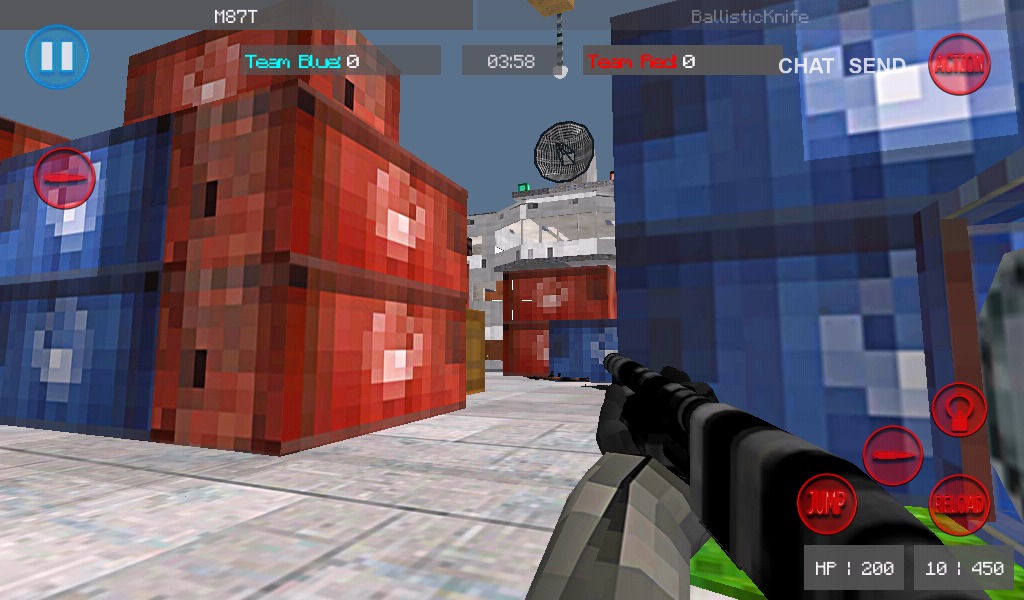 Cube Clans Wars 3D:Multiplayer截图2