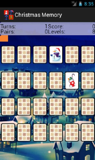 Christmas Memory Game截图5