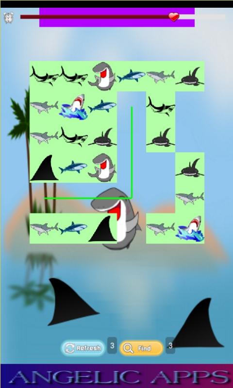 Shark Match Game for Kids Free截图3