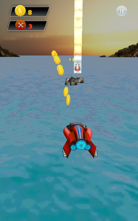 Powerboat Madness 3D截图3