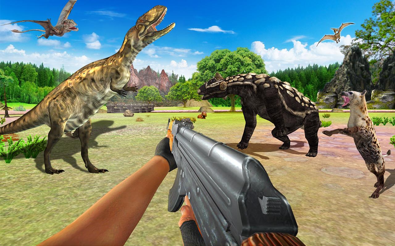 Dinosaurs Hunter Jungle Animals Safari hunter截图3