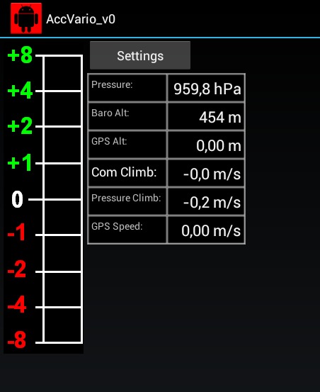 Acceleration Vario Free截图2