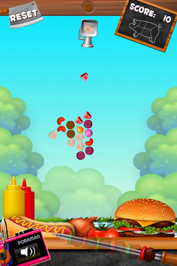 Meat Spin: Meat Shooting Game截图4