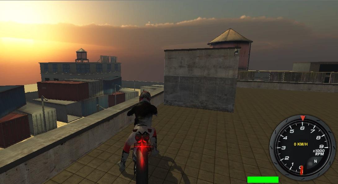 Motor Bike Race Simulator 3D截图1