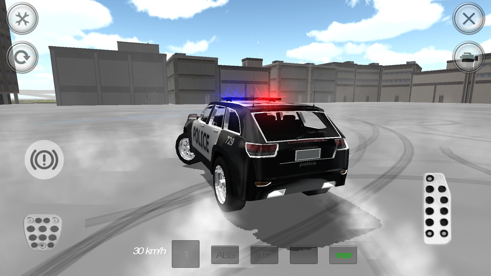 4WD SUV Police Car Driving截图3