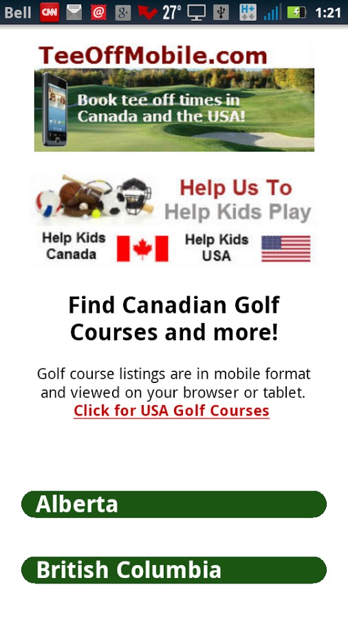 Alberta Golf Courses截图3