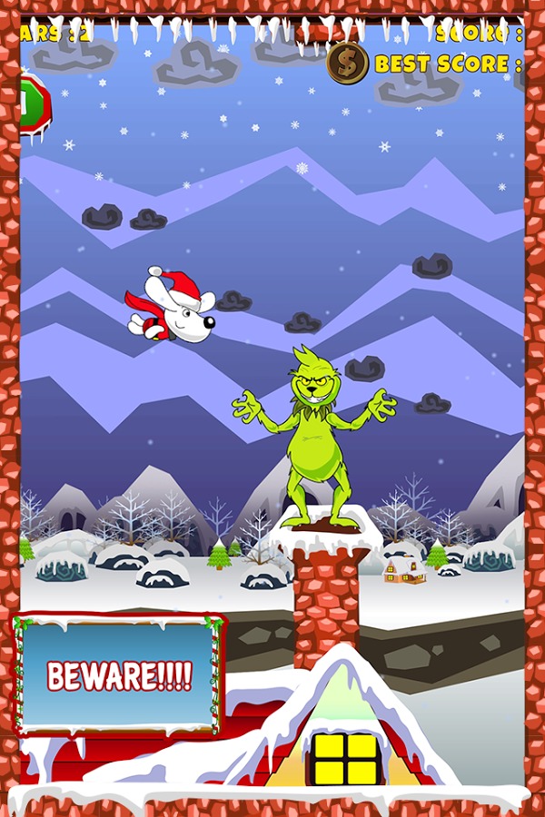 Flappy Snoopy Dog Christmas截图3