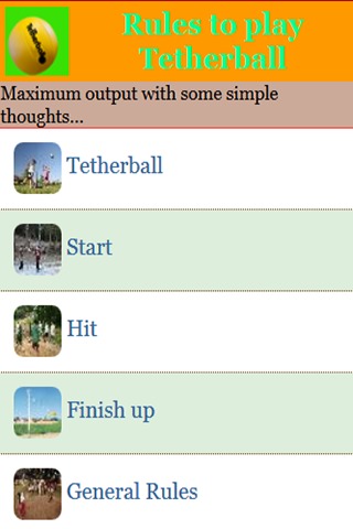 Rules to play Tetherball截图3