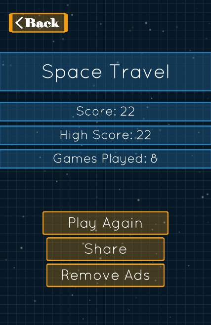 Space Travel Game截图3
