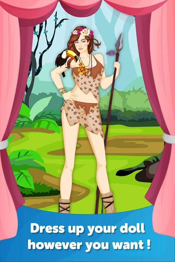 Jungle Girl Dress Up Makeover截图3