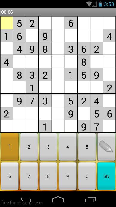 Sudoku Games Free截图5