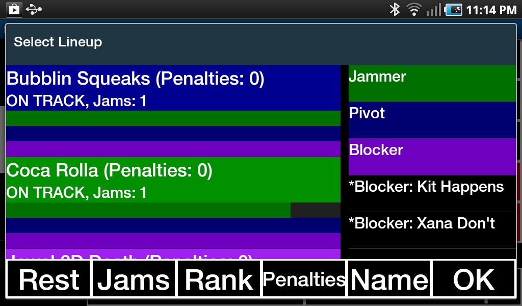 Bench Helper (Roller Derby)截图5